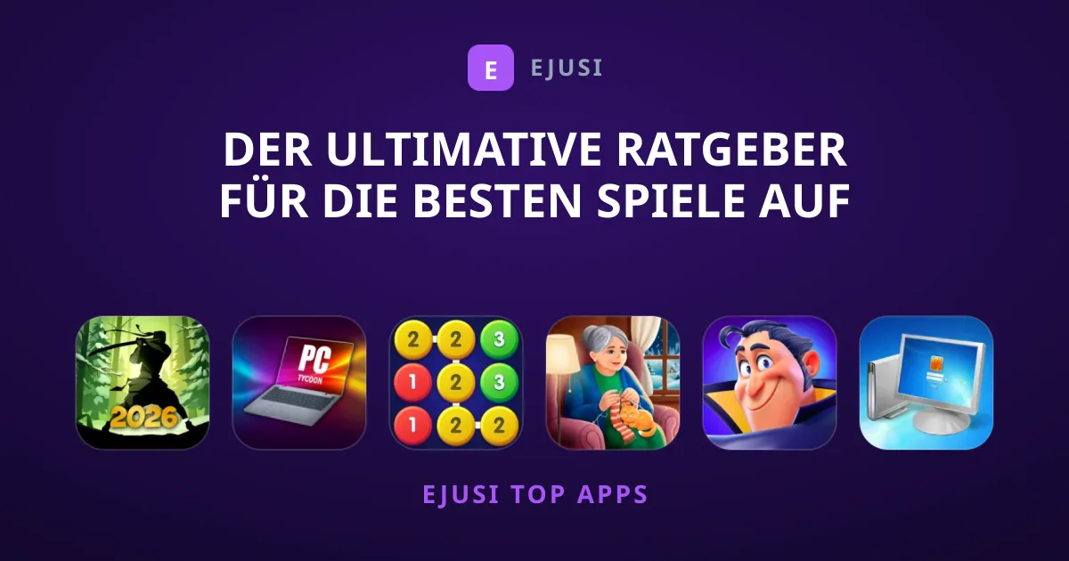 Der ultimative Ratgeber für die besten Spiele auf dem Smartphone